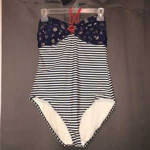 Sailor based one piece swimsuit